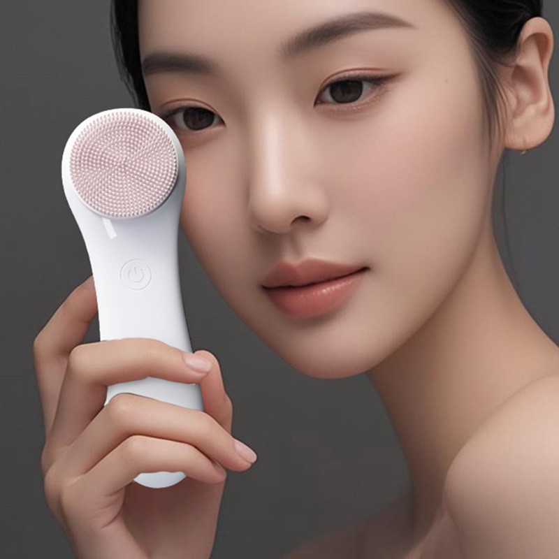 Sonic Facial Brush Supplier - Bulk Skin Scrubber Electric Sonic Facial Cleaner Battery