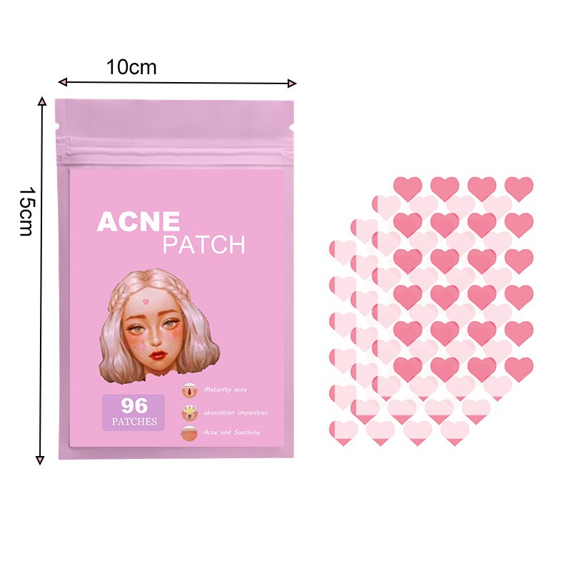 Acne Removal Patch Factory - Bulk Pink Heart Acne Removal Patch Cleansing Closed Comedones