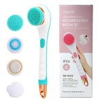 Bath Scrubber Manufacturer - OEM Hot Sale Custom logo Premium Silicone Bath Scrubber