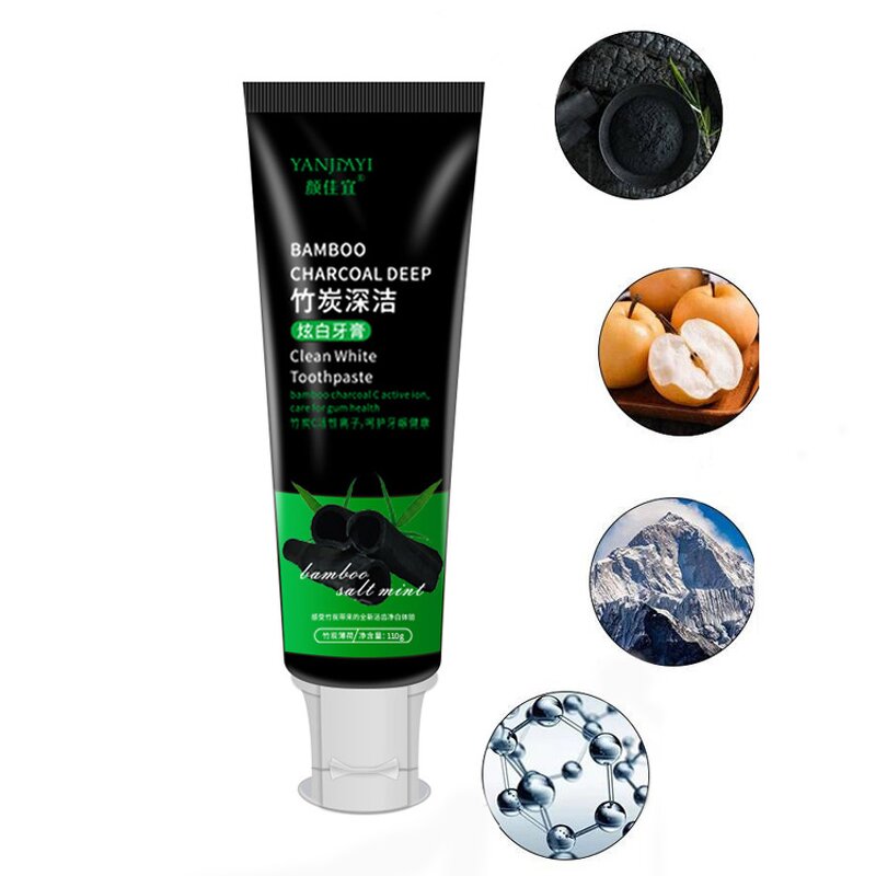 Teeth Toothpaste Manufacturer - OEM YANJIAYI Bamboo Charcoal Deep Clean