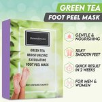 Exfoliation Peel Foot Mask Factory - OEM Green Tea Moisturizing Glycolic