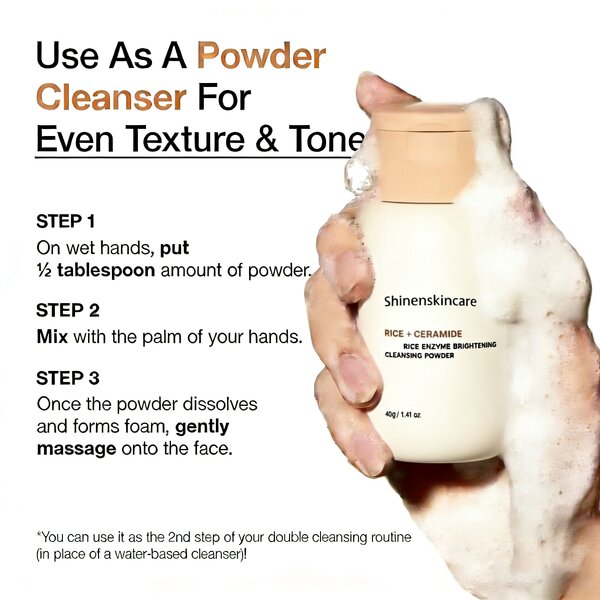 Rice Brightening Facial Cleanser Manufacturer - OEM Korean Skincare Blackhead Removal