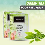Peel Foot Mask Factory - OEM Green Tea Moisturizing Glycolic Acid