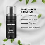 Beard Shaving Foam Supplier - OEM Custom Logo Natural Organic Men's
