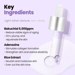 Bakuchiol Peptides Serum Factory - OEM Private Label Vegan Face Serum