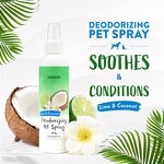 Pet Deodorizer Spray Supplier - OEM Custom Logo Long Lasting Coconut