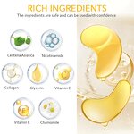 24K Gold Eye Masks Factory - OEM Private Label Korean Vitamin E