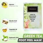 Peel Foot Mask Factory - OEM Green Tea Moisturizing Glycolic Acid