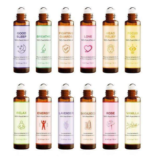 Roll On Oil Manufacturer - Wholesale Natural Therapeutic 10ml Blend