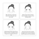 Eye Patch Supplier - No MOQ Massage Sheet Natural Gold Eye Mask