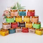 Body Scrub Supplier - OEM Coffee Rose Bamboo Charcoal Scrub