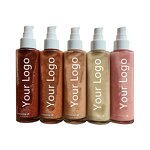 Body Oil Supplier - Private Label Organic Shimmering Glow Tanning