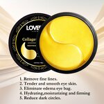 Eye Mask Factory - Private Label 24k Gold Anti Wrinkle Eye Bag