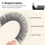 Y-Shape Lashes Factory - OEM Faux Mink Russian Volume Extensions