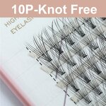 Pre Made Eyelashes Manufacturer - OEM Lash Fans Easy Fan Faux Mink