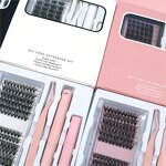 Faux Mink Eyelashes Manufacturer - OEM DIY 3D with Glue Kit Reusable