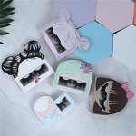 Eyelash Packaging Box Factory - OEM Custom pink Lash Box Empty Books