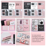 Faux Mink Eyelashes Manufacturer - OEM DIY 3D with Glue Kit Reusable