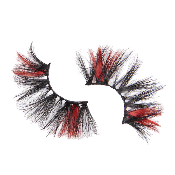 Color Eyelashes Supplier - OEM Wholesale Custom Individual Colored