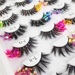 Luminous False Eyelashes Manufacturer - OEM Glitter Night Colored for Stage