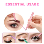 Eyebrow Tweezers Factory - OEM Gold Rose Gold Slant Stainless Steel