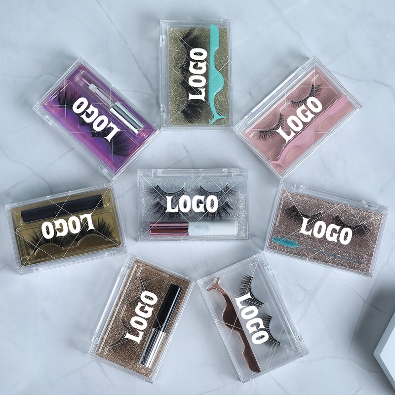 Eyelash Packaging Box Factory - OEM Custom pink Lash Box Empty Books