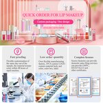 Custom Lip Gloss Supplier - OEM Long Lasting Non-Stick Bulk Matte