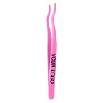 Eyelash Extension Tweezers Manufacturer - OEM 45 Degree Curved Stainless