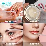 Lip Balm Brush Supplier - OEM Mini Long Head Scrub Gold Applicator