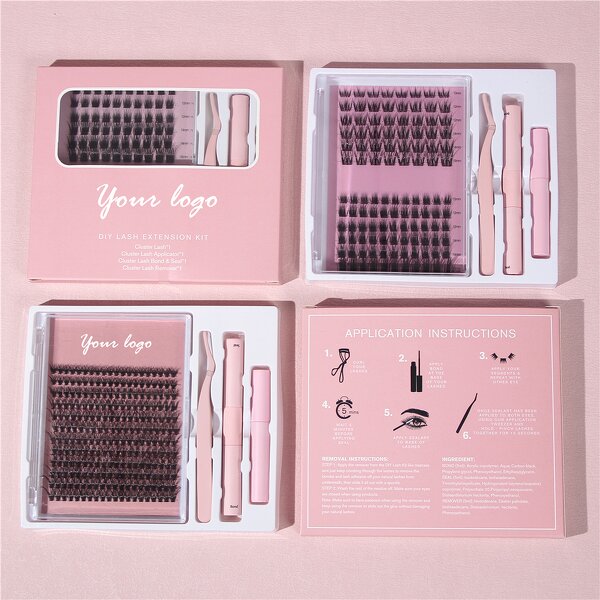 DIY Lash Extension Kit Manufacturer - OEM Cluster Lash Bond Seal Remover