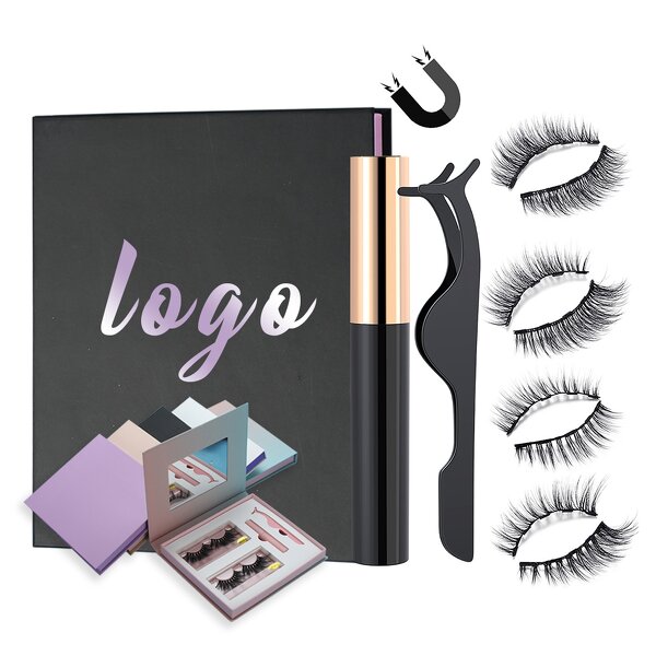 Magnetic Eyelashes Supplier - OEM Custom Magnetic False with Eyeliner