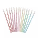 Lip Balm Brush Supplier - OEM Mini Long Head Scrub Gold Applicator