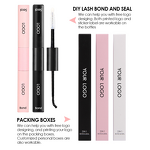 Cluster Lash Glue Factory - OEM Mascara Wand Bond Seal Infused Biotin