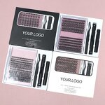 DIY Lash Extension Kit Factory - OEM Lash Clusters Bond Seal Tweezer