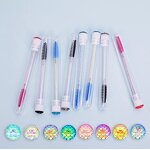 Disposable Lash Wand Supplier - OEM Wholesale Crystal Double Diamond Tube