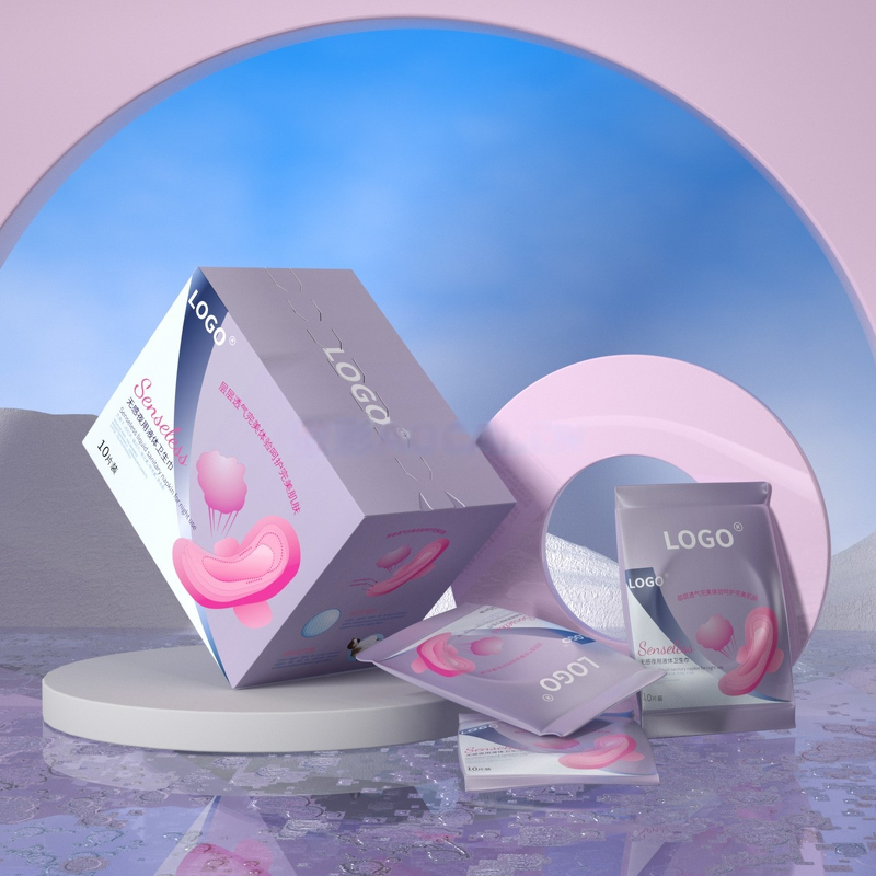 Sanitary Pad Box Manufacturer - OEM Paper Boxes for Menstrual Cup