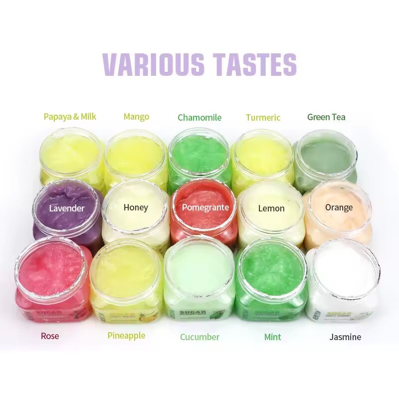 Body Scrub Factory - OEM Multi Fruit Orange Mango Papaya Vegan Formula