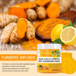 Facial Cleansing Pads Manufacturer - Reusable Bamboo Kojic Acid Turmeric