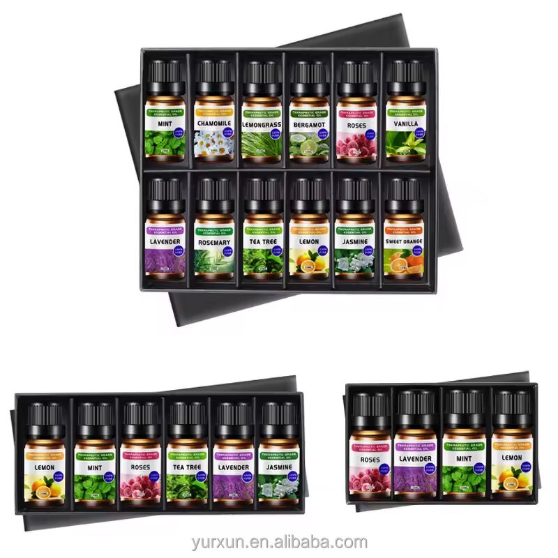 Essential Oil Bundle Manufacturer - Private Label 12x10ml Custom Scents
