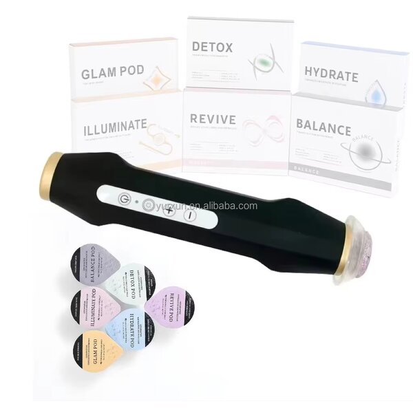 CO2 Oxygen Bubble Pen Factory - Exfoliate Handheld Pod Capsule Kit US EU