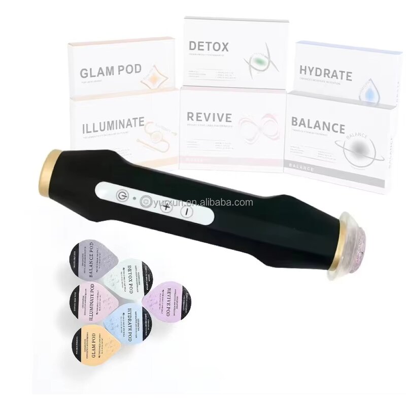 CO2 Oxygen Bubble Pen Factory - Exfoliate Handheld Pod Capsule Kit US EU