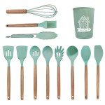 Kitchen Accessories Factory - OEM 12-Piece Wooden Handle