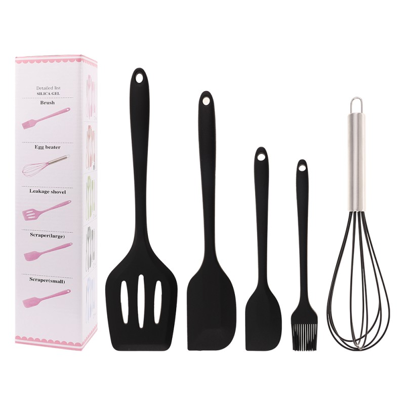 Cooking Tools Manufacturer - OEM 5-Piece Silicone Set