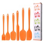 Silicone Spatula Set Factory - OEM 6 in 1 Baking Tools