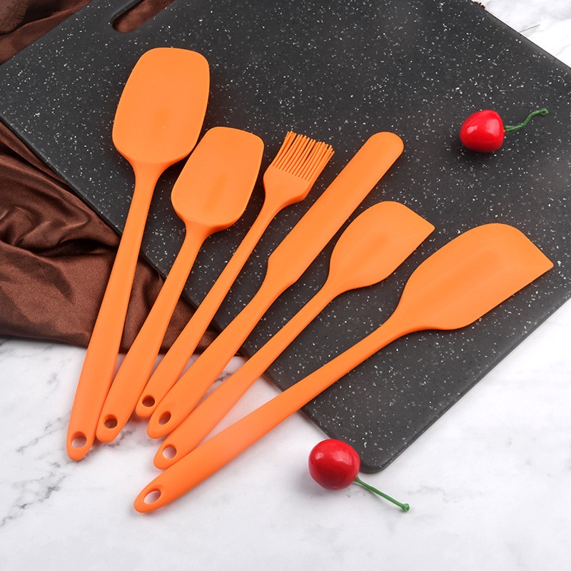 Silicone Spatula Set Factory - OEM 6 in 1 Baking Tools