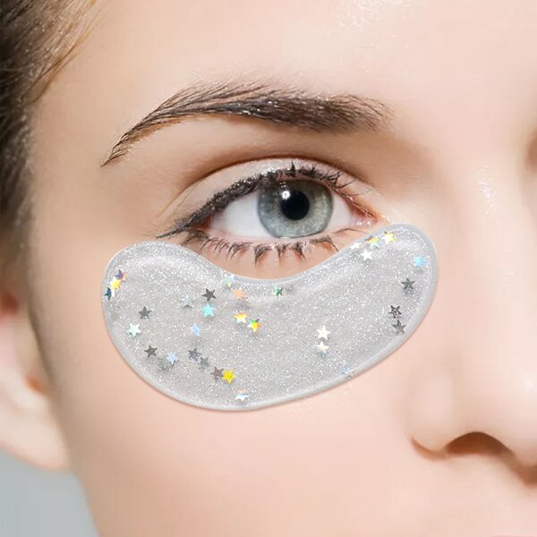 Eye Pad Manufacturer - Private Label Glitter Anti Aging Wrinkle Hydrogel