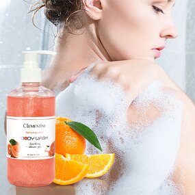 Body Wash Manufacturer - Private Label Oem Perfume Natural Citrus Glitter