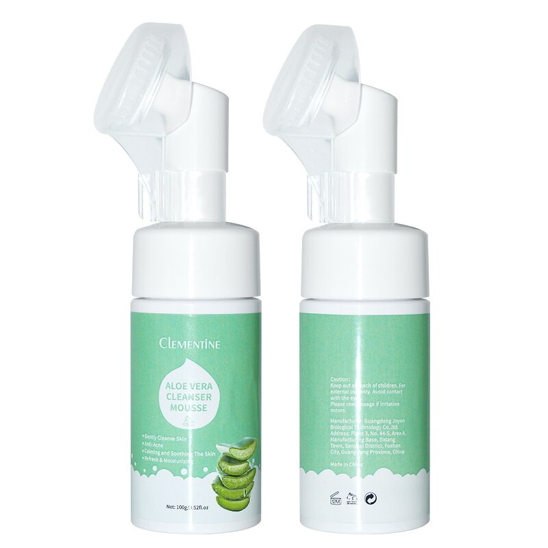 Facial Foam Cleanser Manufacturer - Self Foaming Vitamin C Aloe Vera Wash