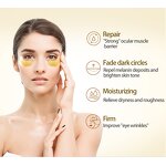 Eye Mask Supplier - Anti Wrinkle 24k Gold Crystal Collagen Private Label