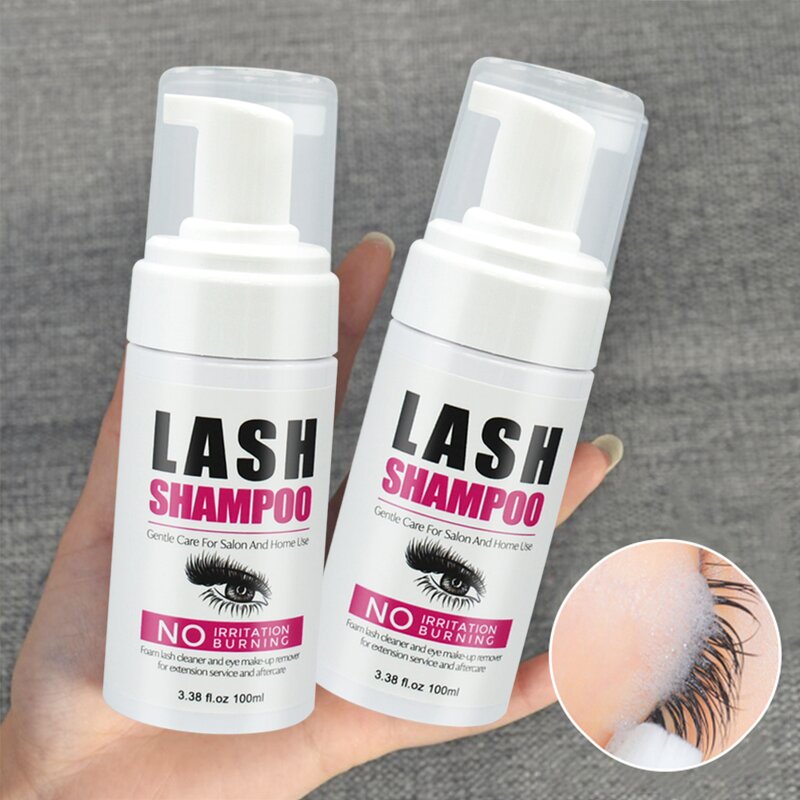 Lash Cleaner Supplier - Custom Bubble Primer Mink Lashes Extension Foam